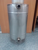 Теплообменник на трубе d 130 мм, 12 литров