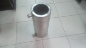 Теплообменник на трубе съемный d 115-150 мм, 12 литров